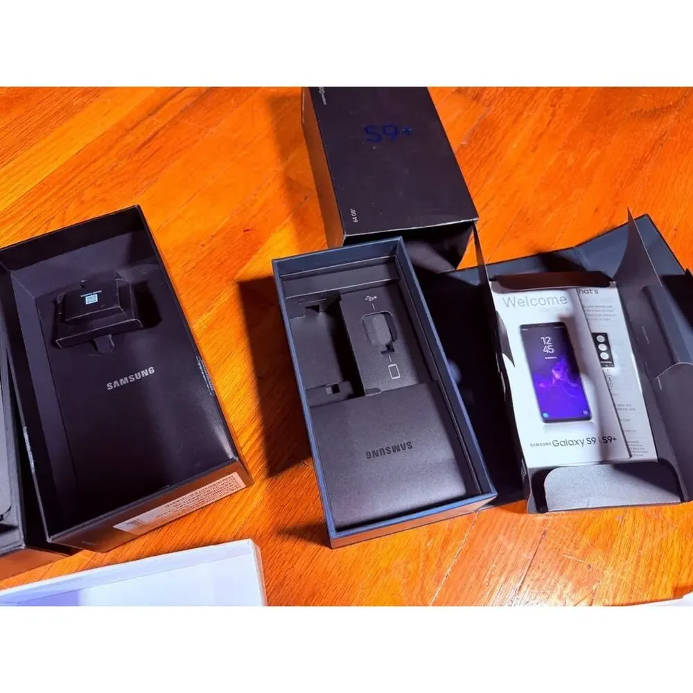 Empty Phone/Tablet Box Lot – Apple, Samsung Galaxy, iPad, AirPods/Pencil Packagi